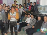 مسابقه دارت بین دانشجویان به مناسبت روز دانشجو در خوابگاه 8