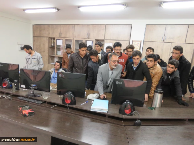 بازدید دانشجویان رشته عمران از کارخانه سیمان 3