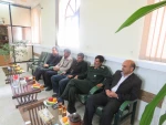 بازدید سرهنگ شیبانی فرمانده سپاه استهبان از دانشکده فنی امام حسین(ع)  2