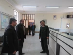 بازدید سرهنگ شیبانی فرمانده سپاه استهبان از دانشکده فنی امام حسین(ع)  2