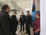 بازدید سرهنگ شیبانی فرمانده سپاه استهبان از دانشکده فنی امام حسین(ع)  2
