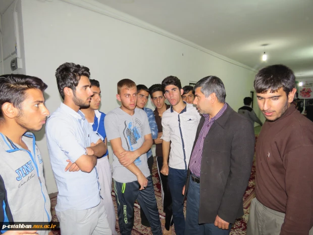 حضور مسئولین آموزشکده در جمع دانشجویان خوابگاه 2