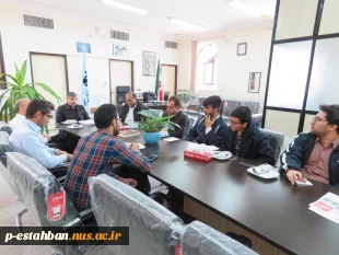 جلسه با همکاران و اعضای بسیج دانشجویی به مناسب هفته بسیج آبان ماه 96 4