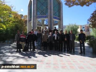 گلباران قبور شهدای گمنام به مناسبت هفته بسیج آذر ماه 96 3
