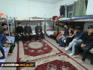 بازدید مسئولین آموزشکده از خوابگاه دانشجویی به مناسبت هفته بسیج و روز دانشجو آذرماه 96 2