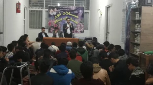 جلسه کارآفرینی با حضور ریاست شورای اسلامی شهرستان استهبان و ریاست مرکز فنی و حرفه ای در خوابگاه  2