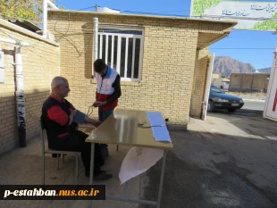 فعالیت دانشجویان عضو کانون هلال احمر به مناسبت روز دانشجو 3