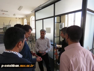 بازدید ریاست اداره فنی و حرفه ای شهرستان و هیات همراه از آموزشکده اردیبهشت 97 4