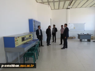 بازدید ریاست اداره فنی و حرفه ای شهرستان و هیات همراه از آموزشکده اردیبهشت 97 5