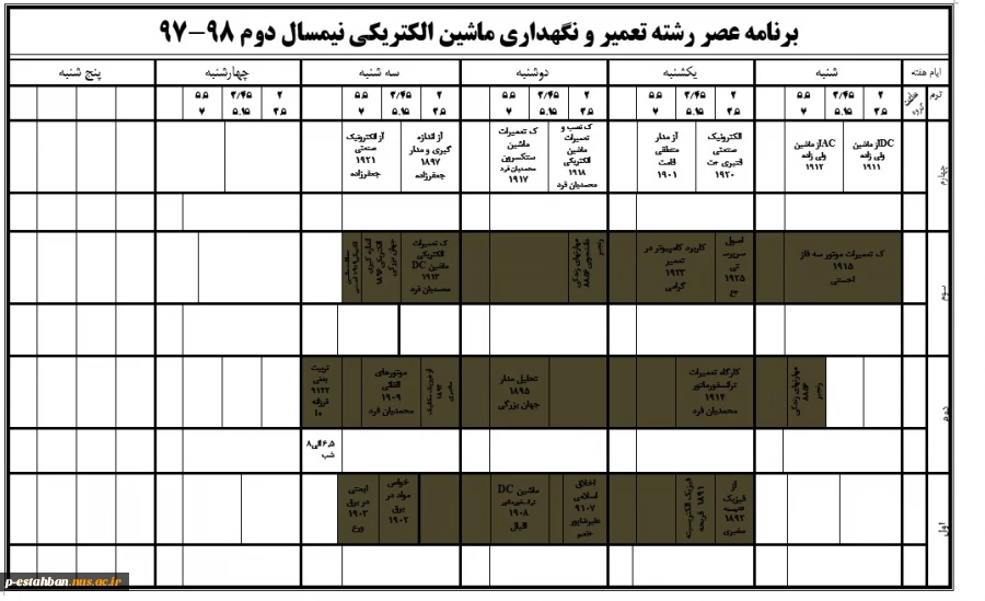 عصر تعمیر ماشین