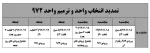 تمدید انتخاب واحد و ترمیم واحد 972 2