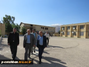 بازدید مدیرکل نظارت ارزیابی کیفیت دانشگاه فنی و حرفه ای به همراه دکتر جامعی رئیس دانشگاه فنی و حرفه ای استان فارس و مهندس حبیب پور از مراکز آموزشی 5