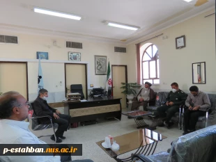 دیدار قائم مقام فرمانده سپاه استهبان و هیات همراه از مرکز آوزشی 3