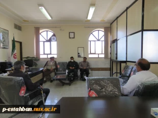 دیدار قائم مقام فرمانده سپاه استهبان و هیات همراه از مرکز آوزشی 4