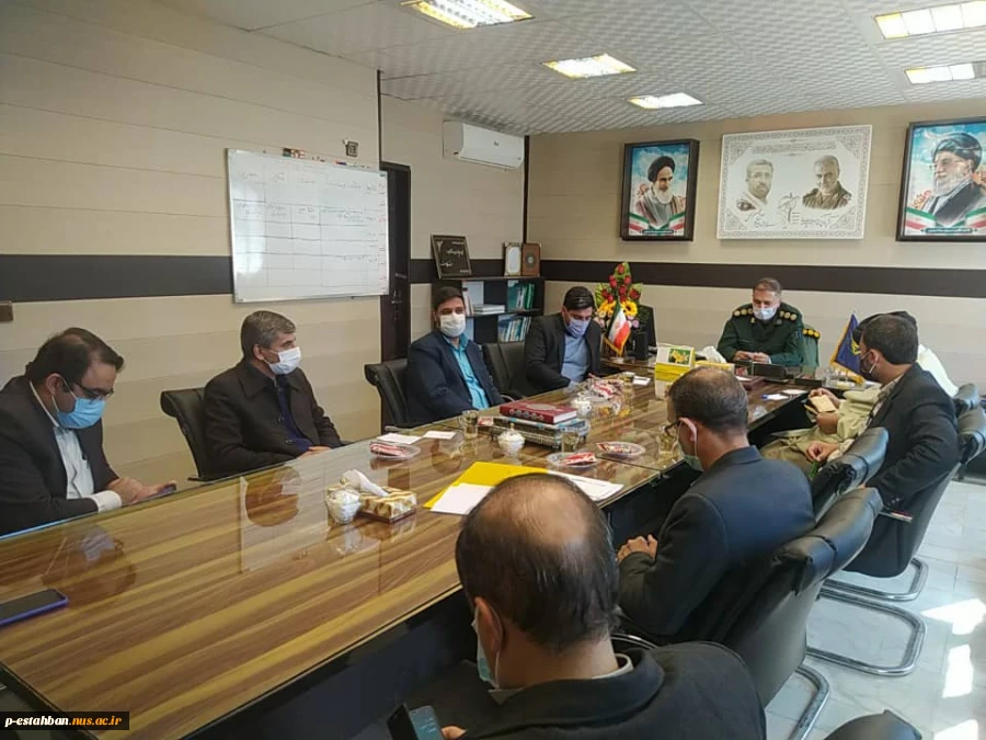 جلسه هم اندیشی رئوسای دانشگاههای استهبان و فرمانده ناحیه مقاومت بسیج سپاه با حضور فرمانده ناحیه مقاومت بسیج دانشجویی استان فارس 2