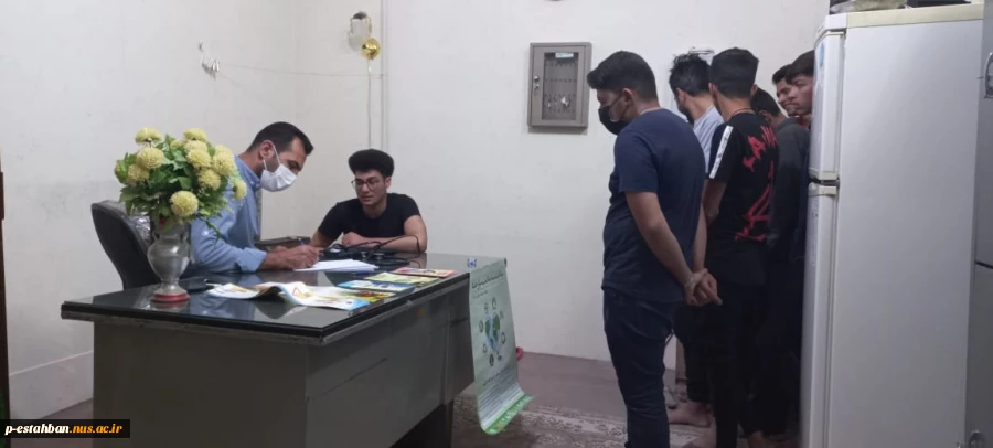 حضور کارشناس شبکه بهداشت در "طرح سلامت ما،سلامت سیاره ما "در خوابگاه آموزشکده فنی استهبان 5
