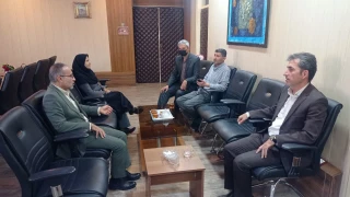 جلسه هم اندیشی آموزشکده فنی و حرفه ای پسران استهبان با آموزش و پرورش استهبان