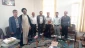 دیدار سرپرست وکارمندان آموشکده فنی و حرفه ای پسران استهبان  با امام جمعه استهبان