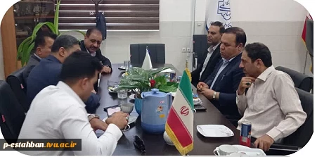 بازدید دکتر طهماسبی و مهندس جهانخواه از دانشگاه ملی و مهارت استهبان 2